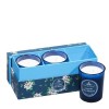 Набор из 3 свечей ароматизированных WD-17/ 1 Лаванда и сирень в подарочной коробке