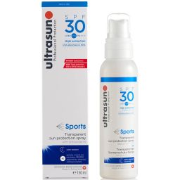 Ultrasun Прозорий спрей «SPF 30» — спортивна формула (150ml)