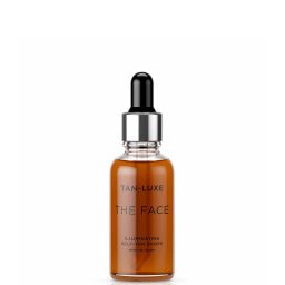 Tan-Luxe Краплі для автозасмаги, що надають обличчю сяйва, «30ml» — середній/темний