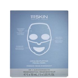 111SKIN Набір енергетичних масок Cryo De-Puffing (5 шт.)