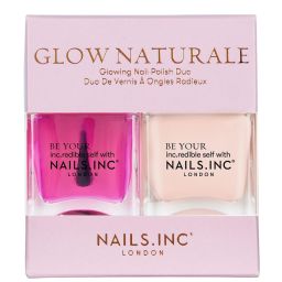 nails inc. Дует лаків для нігтів Glow Naturale