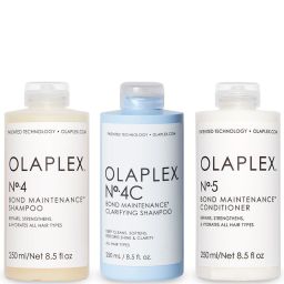 Olaplex Набір очищувальних шампунів № 4, № 4C та № 5