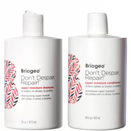 Briogeo «Не впадай у відчай, відновлюй!» Шампунь та кондиціонер «Супер зволоження»