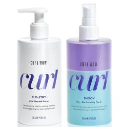 Color Wow Curl Wow «Anti-Frizz Curl Styling» 295ml, набір з двох засобів
