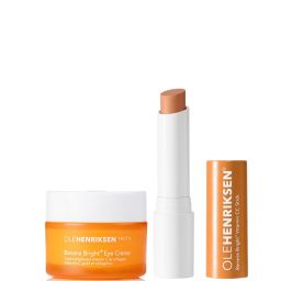 Дует «Ole Henriksen Banana Bright Eye Creme» та «Banana Bright Eye Stick» у відтінку «Apricot»
