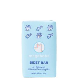 Megababe Мило для інтимної гігієни «Bidet Bar» з балансуючим pH, «127g»