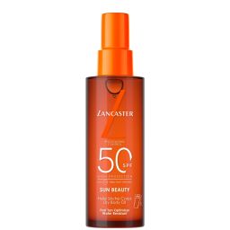 Lancaster Sun Beauty Satin Dry Oil Fast Tan Optimizer для тіла SPF50 150ml