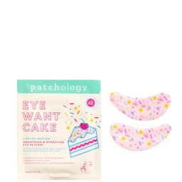 Patchology Eye Want Cake, лімітована серія розгладжувальних та зволожуючих патчів для очей — одинична упаковка