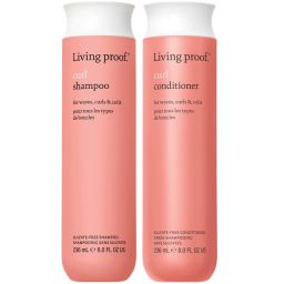 Living Proof Набір шампуню та кондиціонера для кучерявого волосся для міцніших, зволожених та здоровіших на вигляд локонів