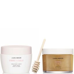 Laura Mercier «Медова ванна»250ml — Ambre Vanille + крем для тіла Ambre Vanille Serum 200ml (20% економії)