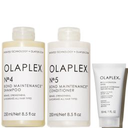 Olaplex Шампунь № 4 + кондиціонер № 5 + маска «Rich Hydration» у форматі «deluxe» (безкоштовно)