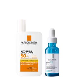 La Roche-Posay Набір «Daily Replump and Protect»: сироватка з гіалуроновою кислотою Hyalu B5 + «SPF50+»