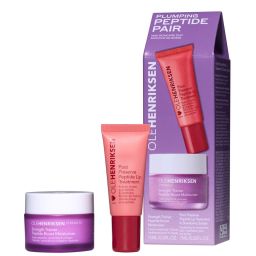 Набір пептидів для збільшення об’єму губ (Strawberry Pout Preserve та Trainer Moisturiser)