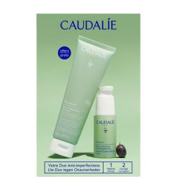 Caudalie Набір з сироватки та гелю для вмивання Vinopure