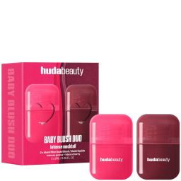 HUDA BEAUTY Baby Blush Duo Intense Mocktail — чорна вишня + інтенсивна гуава