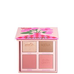 Лімітована палетка бронзера, рум’ян і хайлайтера benefit Cheek Buds Hoola