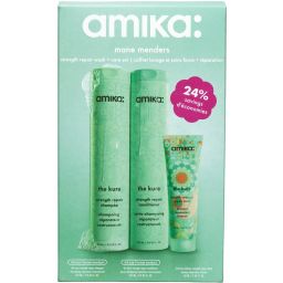 amika Набір для миття та догляду Mane Menders Strength Repair (610ml)