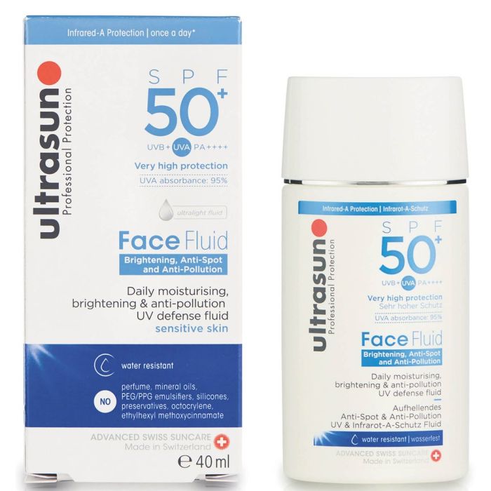 Ultrasun SPF 50+ Флюїд для обличчя з захистом від забруднення 40ml