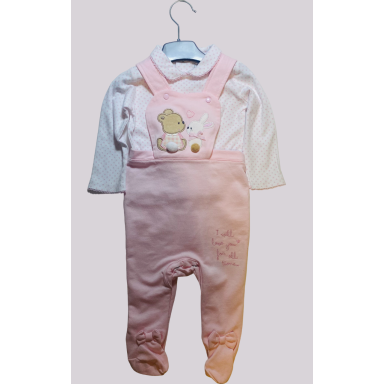 Рожевий комбінезон для дівчинки Roch a Bye Baby 3-6 міс