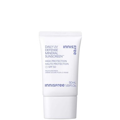 INNISFREE «Daily UV Defense» мінеральний сонцезахисний крем SPF 50 50ml
