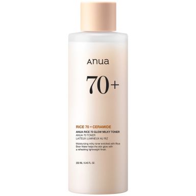 Anua Тонер Rice 70 Glow Milky 250ml