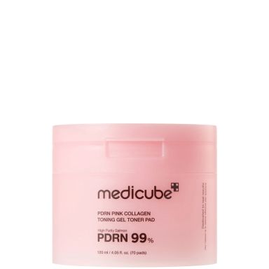 Medicube PDRN PINK COLLAGEN ТОНІЗУЮЧИЙ ГЕЛЬ-ТОНЕР У ВИГЛЯДІ СЕРВЕТОК 70 шт.