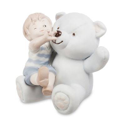 Фигурка Pavone JP-48/31 Мальчик с мишкой бисквит